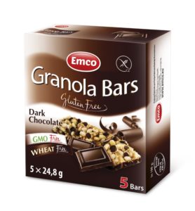 Emco GF Granola Bars Dark Chocolate